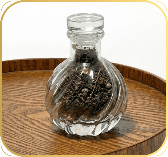 建寺奠基福田土<br>（含玻璃瓶）