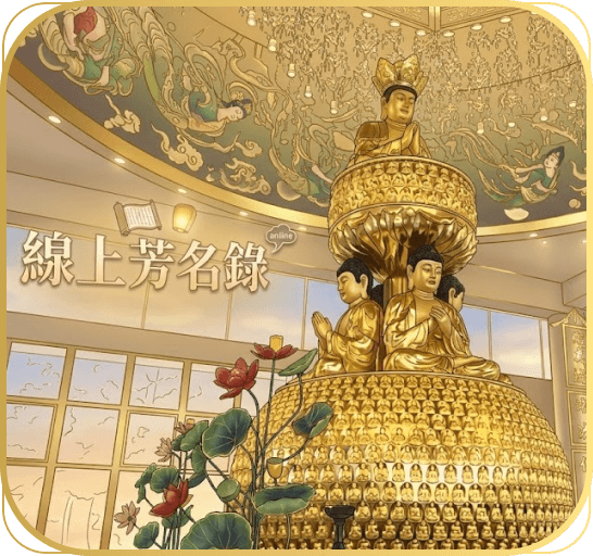 【普明光殿】<br>線上建寺芳名錄