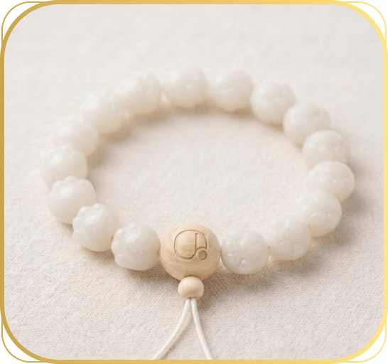 加持白菩提象珠