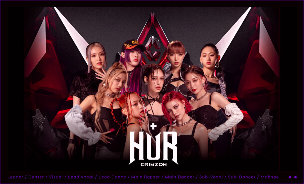 公布 HUR+ 成立，加入三位新成員組成緋紅魅影 CRIMZON，一起征戰未來少女